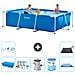 Piscina Fuori Terra - Rettangolo - 300x200x75 Cm - Blu - Include Accessori Coordinati A222 - Foto miniatura 1
