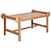 Tavolino Da Salotto 100x50x45 Cm In Massello Di Teak - Foto miniatura 2
