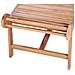 Tavolino Da Salotto 100x50x45 Cm In Massello Di Teak - Foto miniatura 4