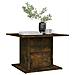 Tavolino Salotto Rovere Fumo 55,5x55,5x40cm Legno Multistrato - Foto miniatura 2