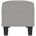 Panca Grigio chiaro 100x35x41 cm in Tessuto - Foto miniatura 4