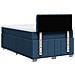 Giroletto a Molle con Materasso Blu 120x190 cm in Tessuto - Foto miniatura 8
