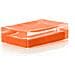 Portasapone D'appoggio In Resina Ra11 Serie Rainbow Arancio - Foto miniatura 1