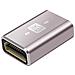 Adattatore Hdmi Femmina Verso Hdmi Femmina 2.1 8k Uhd, Argento - Foto miniatura 1