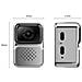 Mini Fotocamera Portatile: Registrazione Hd 480p, Schermo Ips Da 0.96"" E Design Alla Moda Grey - Foto miniatura 5