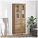 Credenza con cassetto Rovere artigianale 69,5 x 34 x 180 cm - Foto miniatura 2