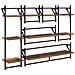 Set mensole da parete 6 pcs Legno vecchio 100 x 25 x 30 cm - Foto miniatura 1