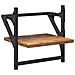 Set mensole da parete 6 pcs Legno vecchio 100 x 25 x 30 cm - Foto miniatura 5