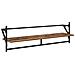 Set mensole da parete 6 pcs Legno vecchio 100 x 25 x 30 cm - Foto miniatura 7