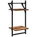 Set mensole da parete 6 pcs Legno vecchio 100 x 25 x 30 cm - Foto miniatura 8