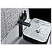 Rubinetto per lavabo da bagno, Blackswan, tipo M114, modello nero opaco, misura 30,6 cm - Foto miniatura 4