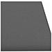 Testiera da Parete 12 pcs Grigio chiaro 60 x 15 cm Tessuto - Foto miniatura 4