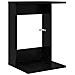 Tavolo laterale Rovere Nero 40 x 38 x 62,5 cm Legno multistrato - Foto miniatura 1