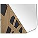 Specchio Con Cornice Vkh481-multicolore-mdf-50x1x90 Cm - Foto miniatura 3