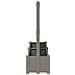 Grande vaso con trellis 2 pcs Grigio 200 x 43 x 133,5 cm PP - Foto miniatura 5