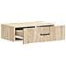 Tavolino da Parete Laterale Rovere Sonoma 59 x 34,5 x 17 cm - Foto miniatura 3