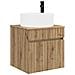 Mobile lavabo da parete Rovere Artigianale 49 x 44,5 x 65,5 cm - Foto miniatura 1