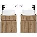 Mobile lavabo da parete Rovere Artigianale 49 x 44,5 x 65,5 cm - Foto miniatura 6