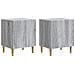 Armadio da Notte 2 pcs Grigio Sonoma 43 x 34,5 x 50 cm - Foto miniatura 1