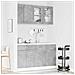 Unità Cucina Lyon 4 pcs Grigio Cemento Legno ingegnerizzato - Foto miniatura 2