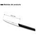 38224 - Coltello da cucina Master, acciaio inossidabile, lama conica - Foto miniatura 3
