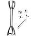 61671 - Frullatore elettrico con tritatutto e bicchiere da 500 ml, 700 W - Grigio - Foto miniatura 3