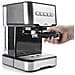 69256 - Macchina da caffè espresso con 2 erogatori di caffè e funzione di riscaldamento /schiuma del latte, - Foto miniatura 2