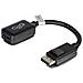 20cm DisplayPort M / HDMI F DisplayPort HDMI Nero cavo di interfaccia e adattatore - Foto miniatura 2