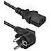 ALIM15 1.5m CEE7/7 Schuko Accoppiatore C13 Nero cavo di alimentazione - Foto miniatura 3