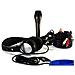 Set Live Dj Cuffie Con Borsa + Microfono + 10 Mt. Piattina + Cavo Pc + Cavo Rca Art. 100872 - Foto miniatura 3