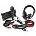 Set Live Dj Cuffie Con Borsa + Microfono + 10 Mt. Piattina + Cavo Pc + Cavo Rca Art. 100872 - Foto miniatura 6