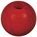 Perline In Legno Lucido Rosso 100% Fsc, 8 Mm - Foto miniatura 1