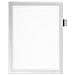 Cornice Magnetica Duraframe Note A4 21x29,7cm Argento - Foto miniatura 1