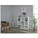 Libreria Londra S - Mobile Da Parete, Scaffale - Con Ripiani - Da Salotto, Ufficio - Bianco In Legno, 106 X 33 X 109 Cm - Foto miniatura 1