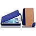 Custodia Compatibile Con Samsung Galaxy Mega 5.8 In Blu Reale - Coperchio Protettivo In Design Flip Realizzato In Similpelle Testurizzata - Foto miniatura 1