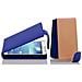 Custodia Compatibile Con Samsung Galaxy Mega 5.8 In Blu Reale - Coperchio Protettivo In Design Flip Realizzato In Similpelle Testurizzata - Foto miniatura 4