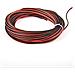 22awg 0.32mm Legare Elettrico 2 Conductor Parallelo Wire Del Silicone 20 Metri Nero 10m Red 10m 22 Gauge 200 Deg C 600v Cavo Del Cavo Di Prolunga Flessibile Stranded Rame Stagnato Filo Collegamento Conduttore - Foto miniatura 4