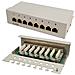 NP0016A, Cat6, 8x RJ-45, ISO / IEC 11801 Ð•, Grigio - Foto miniatura 1
