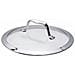 Evolution glass lid, Acciaio inossidabile, Trasparente, Rotondo, Vetro, Acciaio inossidabile - Foto miniatura 1
