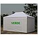 Gazebo Prof. 3x4,5 Mt Pieghevole Rapido Automatico Con Set Pareti Laterali (gaz. verde+ 4 Pareti)  - Foto miniatura 1