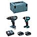 Combopack 2 Utensili 18v Trapano Dhp482 E Avvitatore Dtd152 (2x5,0 Ah) - Dlx2131tj - Foto miniatura 2