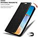 Custodia Compatibile Con Honor P40 Pro + In Nero Di Notte - Coperchio Protettiva Con Chiusura Magnetica, Funzione Stand E Tasca Per Le Carte - Foto miniatura 7