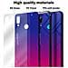 Custodia Compatibile Con Huawei P Smart 2019 In Viola - Rosso - Coperchio Protettivo Bicolore In Vetro Temperato E Silicone Tpu - Foto miniatura 7