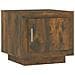 Tavolino Da Salotto Rovere Fumo 51x50x45cm In Legno Multistrato - Foto miniatura 1