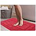 Tappeto Casa Bagno Cotone Spugna Morbida Tinta Unita Antiscivolo Sirio Carminio 55x130 Carminio - Foto miniatura 4