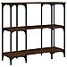 Tavolino Consolle Rovere Marrone 102x35x90 Cm Legno Multistrato - Foto miniatura 2