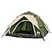 Tenda A Cupola Da Campeggio 4 Persone Verde A Rilascio Rapido - Foto miniatura 2