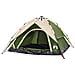 Tenda A Cupola Da Campeggio 4 Persone Verde A Rilascio Rapido - Foto miniatura 4