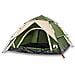 Tenda A Cupola Da Campeggio 4 Persone Verde A Rilascio Rapido - Foto miniatura 1