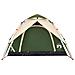 Tenda A Cupola Da Campeggio 4 Persone Verde A Rilascio Rapido - Foto miniatura 6
